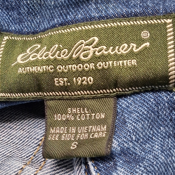 Eddie Bauer Authentic Women's Denim Jacket Size 8 - Picture 12 of 14
